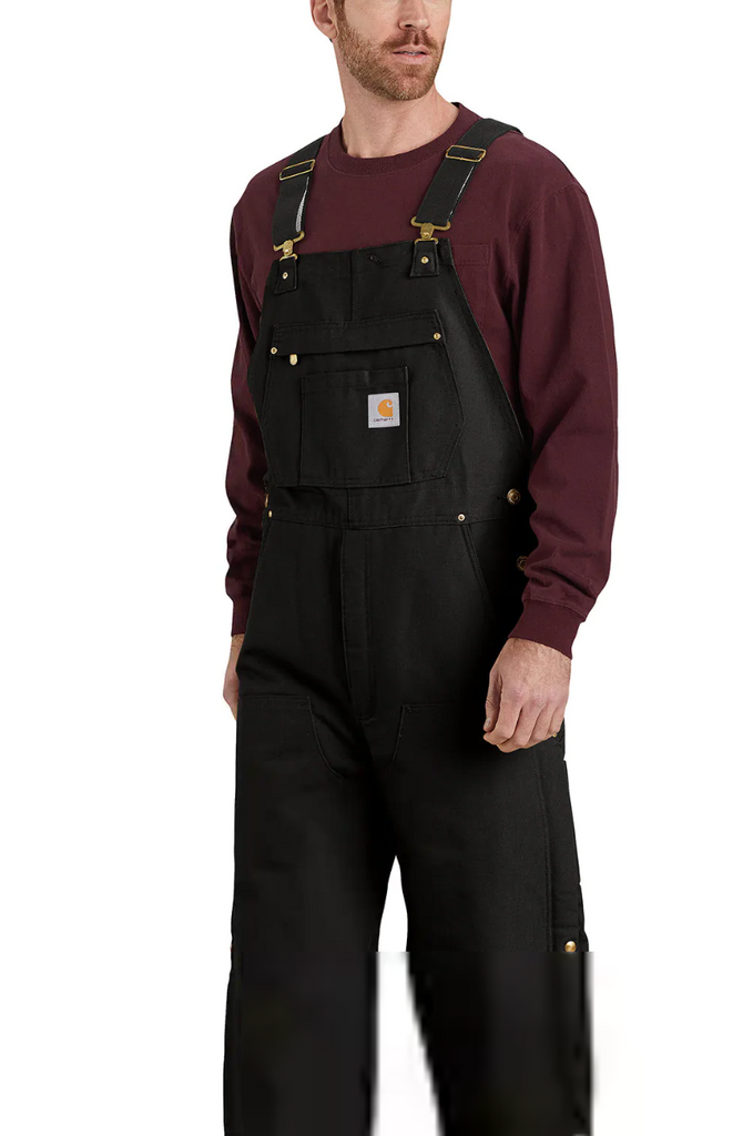 Carhartt OR4393 Loose Fit Firm Duck Insulated Bib Overall