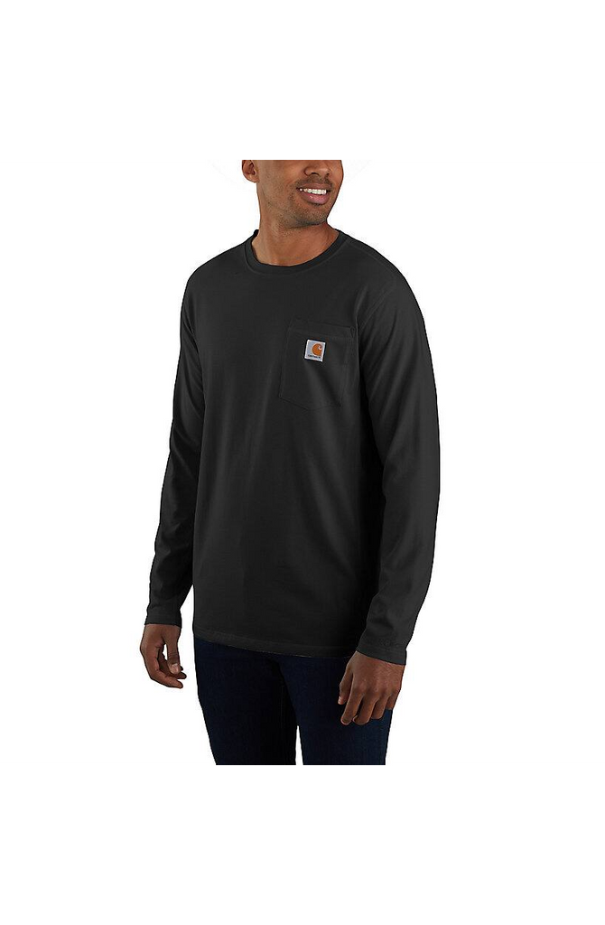 Carhartt Men's Relaxed Fit Fastdry Long Sleeve Tee