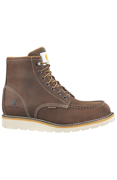 Carhartt CMW6095 6-Inch Moc Toe Wedge - Dark Brown