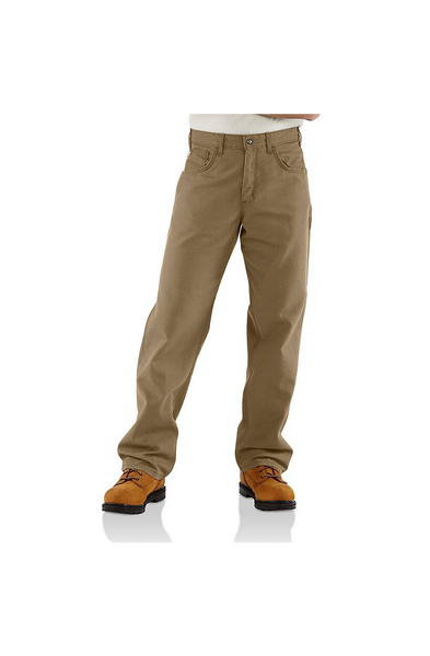 Carhartt Men's Flame-Resistant Midweight Canvas Pant - Loose Fit