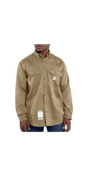 Carhartt Men's Flame-Resistant Classic Twill Shirt