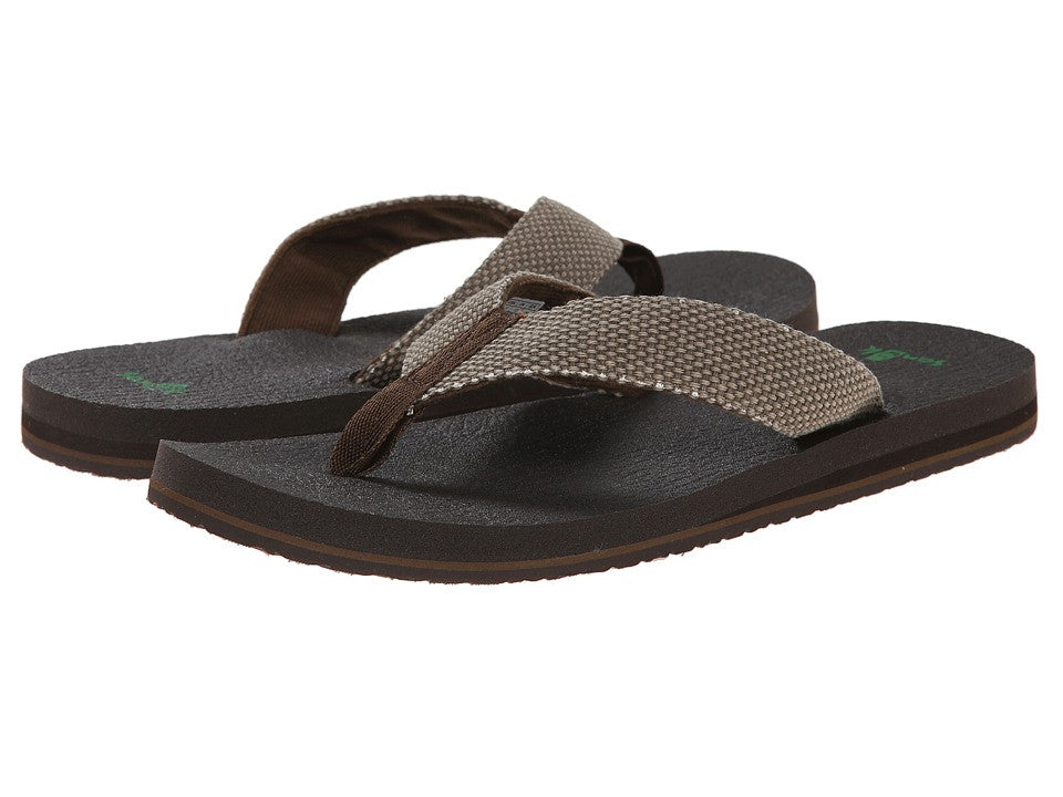 Sanuk Men's Yogi 4 Flip-flops Brown – Army Navy Now