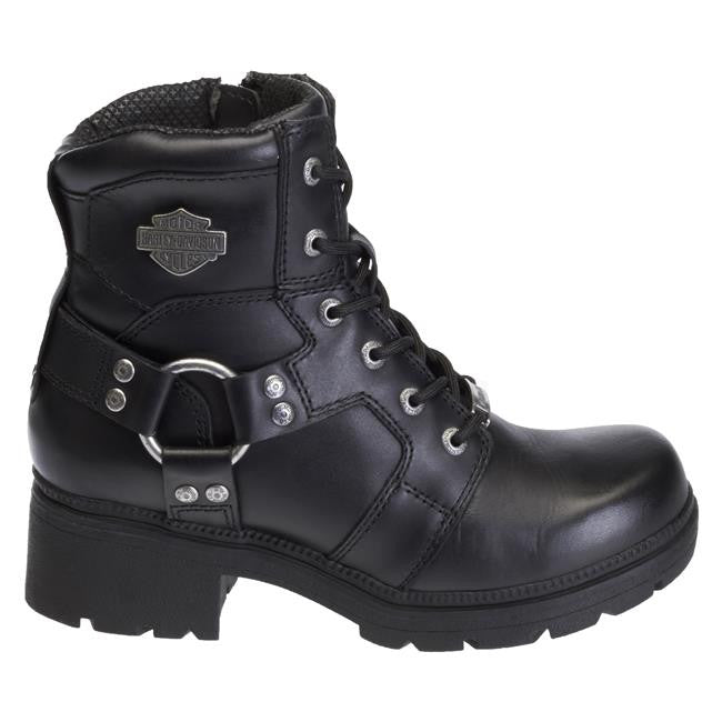 Harley Davidson Women's Jocelyn Side Zip - Black