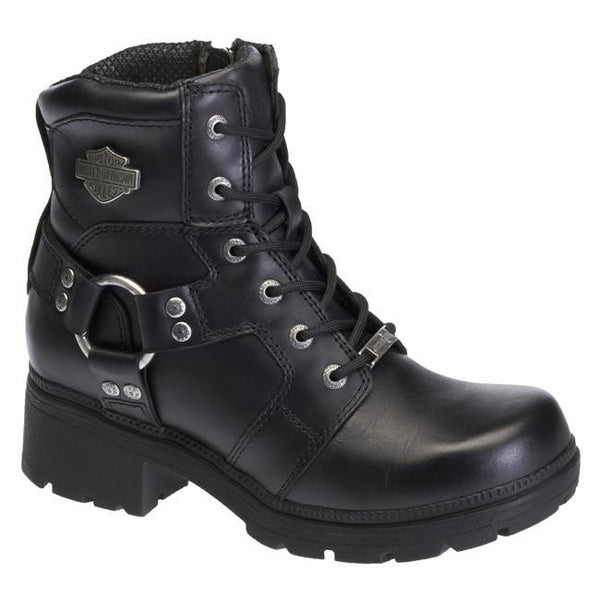Harley Davidson Women's Jocelyn Side Zip - Black