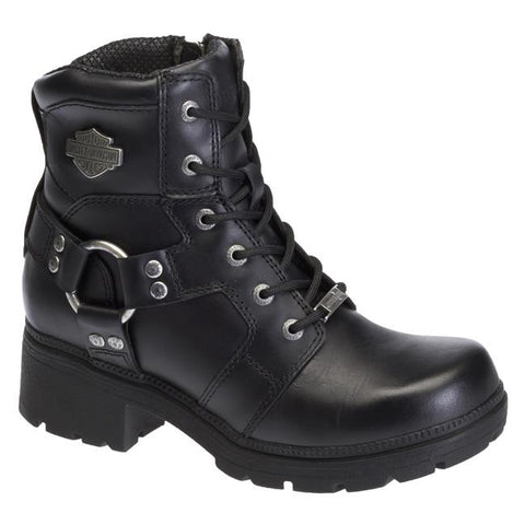 Harley Davidson Women's Jocelyn Side Zip - Black