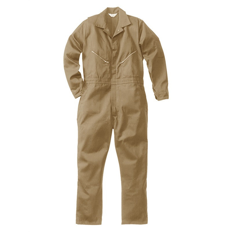 Walls Mens 100% Cotton Coveralls Non-Insulated Khaki