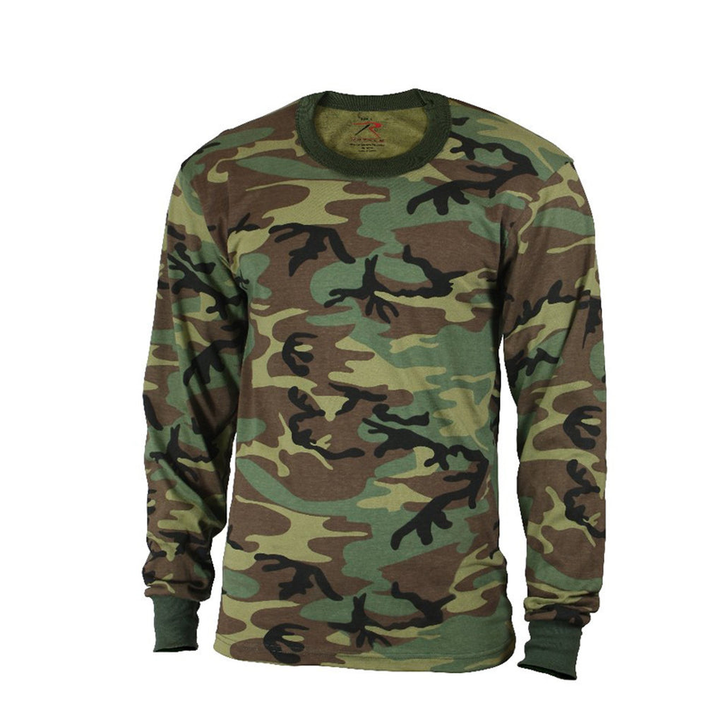 Rothco Shirts: Camo Long Sleeve T-Shirts