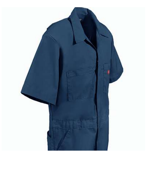 Dickies Short Sleeve Coveralls Dark Navy