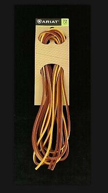 Ariat 72" Leather Shoelaces