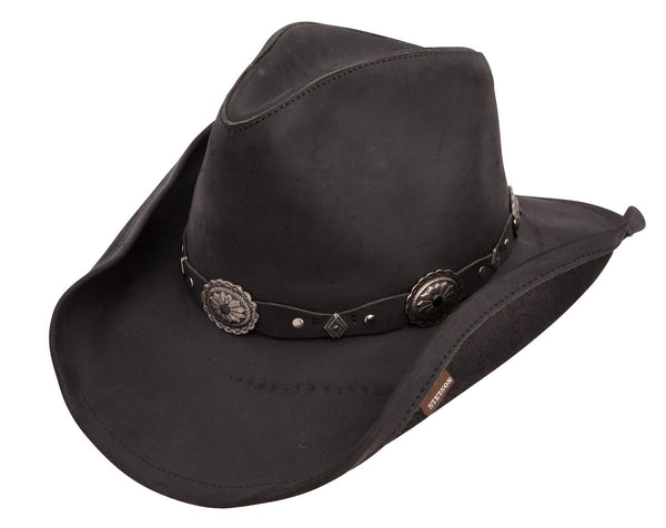 Stetson Roxbury Shapeable Leather Western Hat