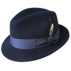 Bailey: Tino Litefelt Fedora Navy