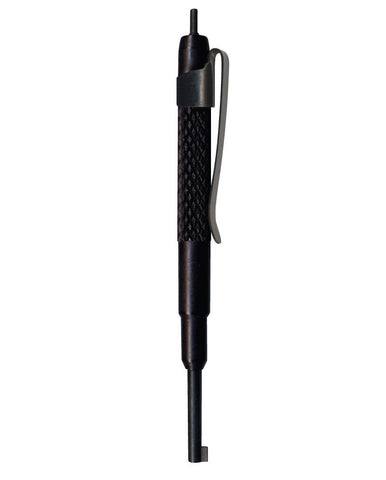 Zak Tools Aluminum Pocket Handcuff Key in Black